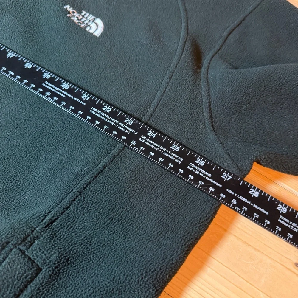 The North‎ Face Mens Full Zip Fleece Jacket Green XL TKA 100 Midweight Layer